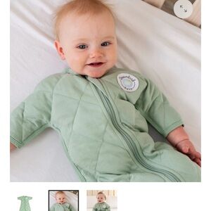 Green Quilted Kids Pajamas